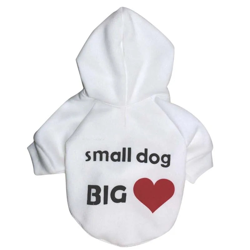 Small Dog Hoodie Coat