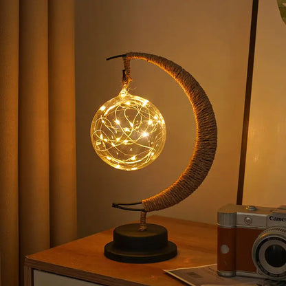 Crescent Moon Table Lamp