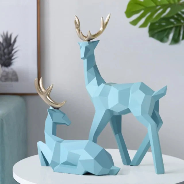 Reindeer Figurines Sculpture