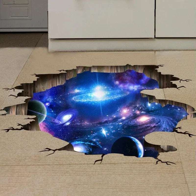 Creative 3D Universe Galaxy Wall Stickers