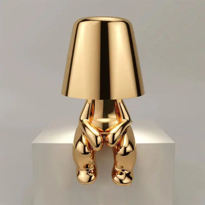 Italy Little Golden Man LED Table Lamp