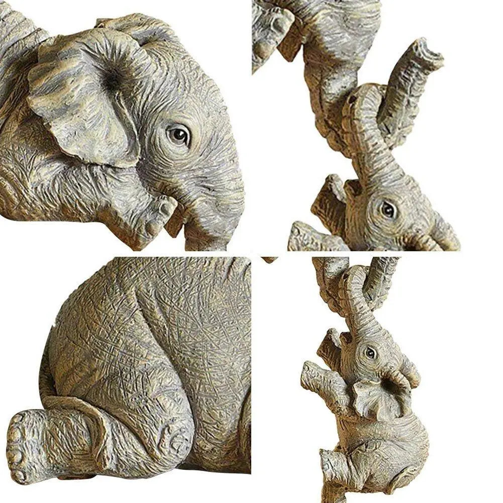 Hand Painted Decorative Elephants