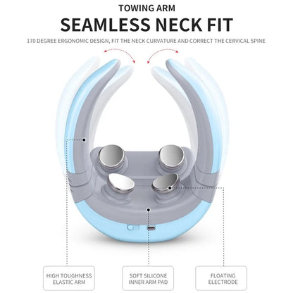 4D Magnetic Pulse Heated Shoulder Massager