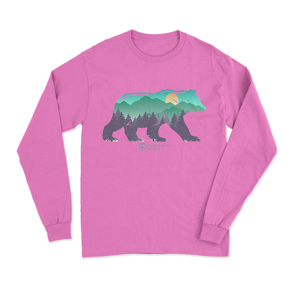 Bear Men Long Sleeve Shirt