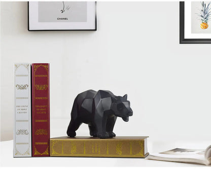 Geometric Bull & Bear Statues