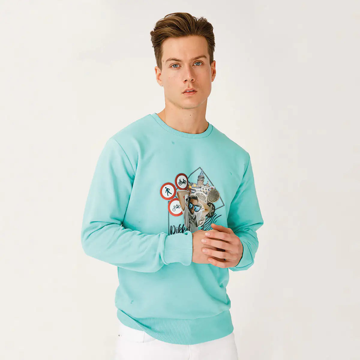 Biggdesign Nature Stop Men Sweatshirt