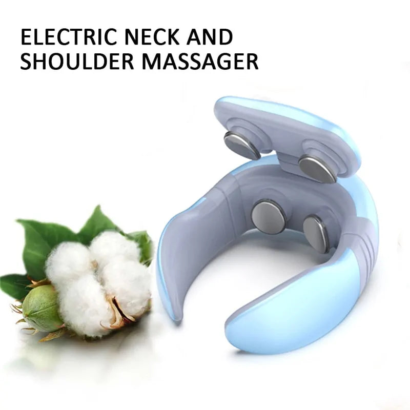 4D Magnetic Pulse Heated Shoulder Massager